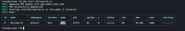 How To Install Node.js 22,20,18 on Rocky Linux 9 - CloudSpinx