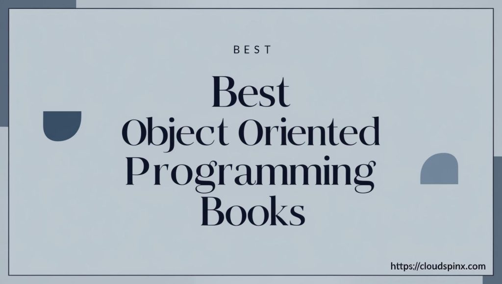 Best Object Oriented Programming Books For 2025 - CloudSpinx