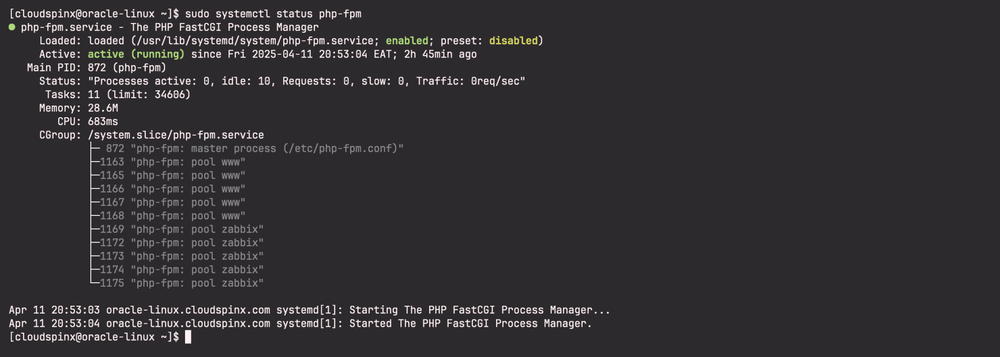 How To Install LAMP Stack on Oracle Linux 9 - CloudSpinx