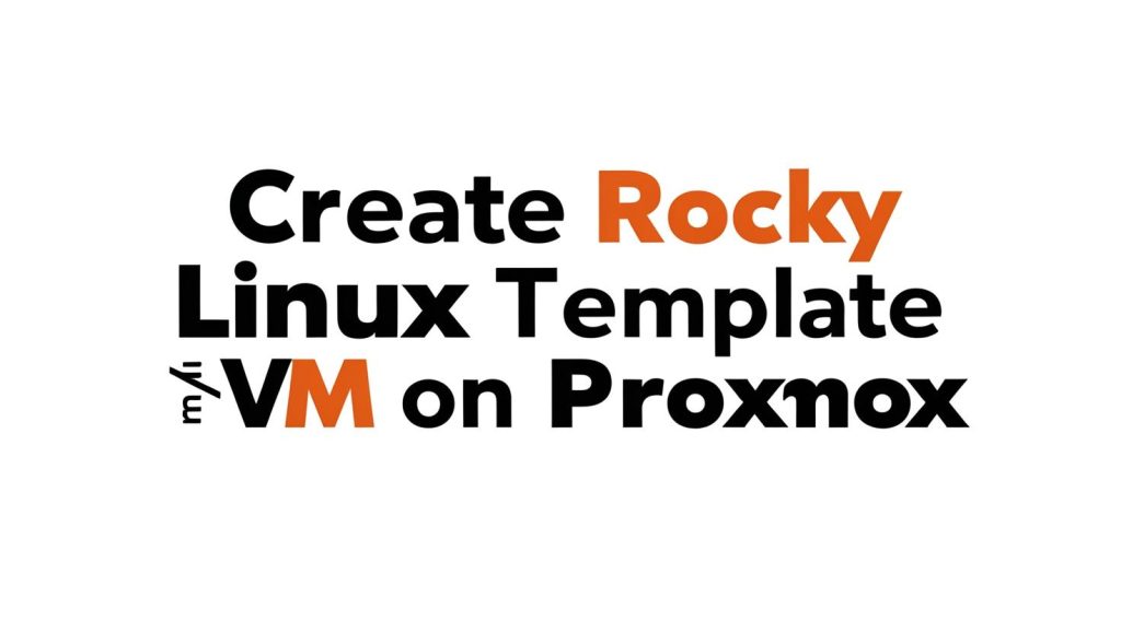Create Rocky Linux 10/9/8 Template and VM on Proxmox CloudSpinx Create Rocky Linux 10/9/8 Template and VM on Proxmox CloudSpinx