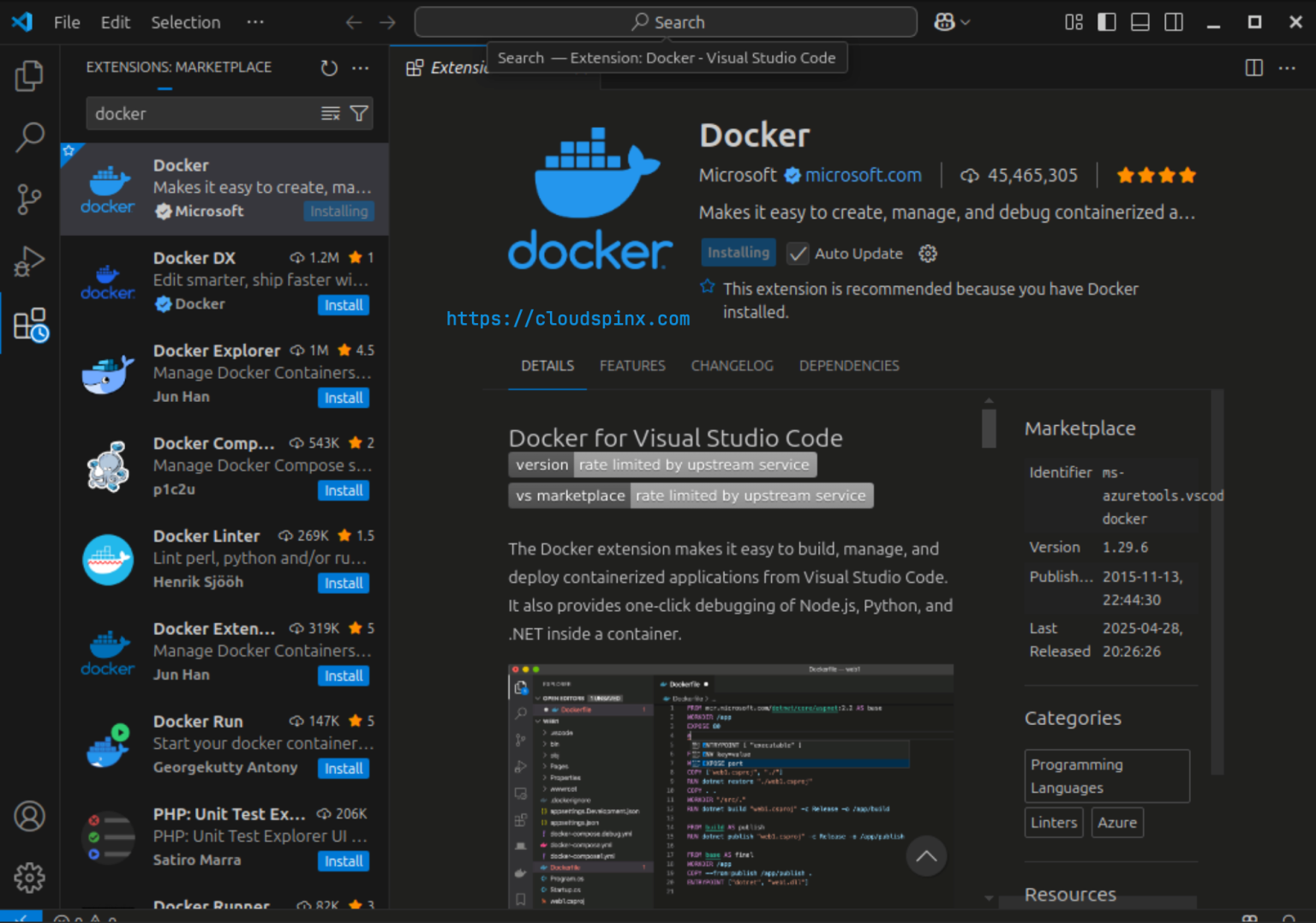Install Visual Studio Code on Linux Mint 22|21 - CloudSpinx