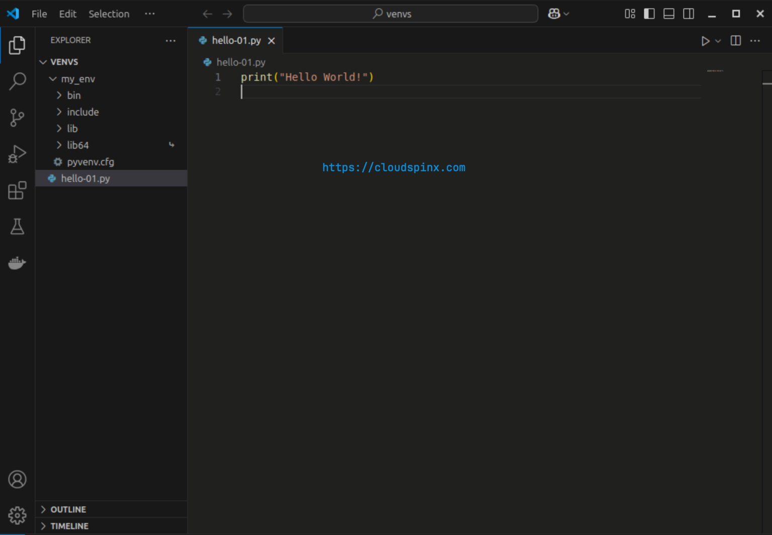 Install Visual Studio Code on Linux Mint 22|21 - CloudSpinx