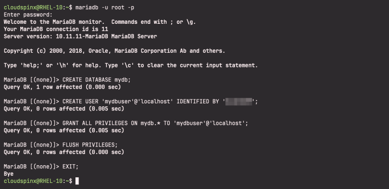 How to Install LAMP Stack on RHEL 10 | CentOS Stream 10 - CloudSpinx